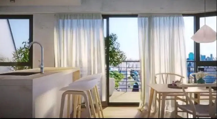 Departamento Monoambiente con Balcón con vista Este - Barracas 8