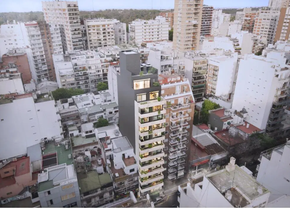 Venta -Departamento 2 ambientes  con 2  balcónes Terraza -Belgrano 5
