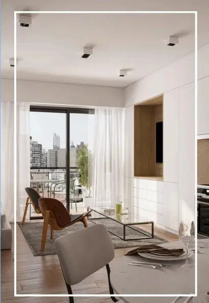 Departamento 4 ambientes  con balcón en Belgrano 2