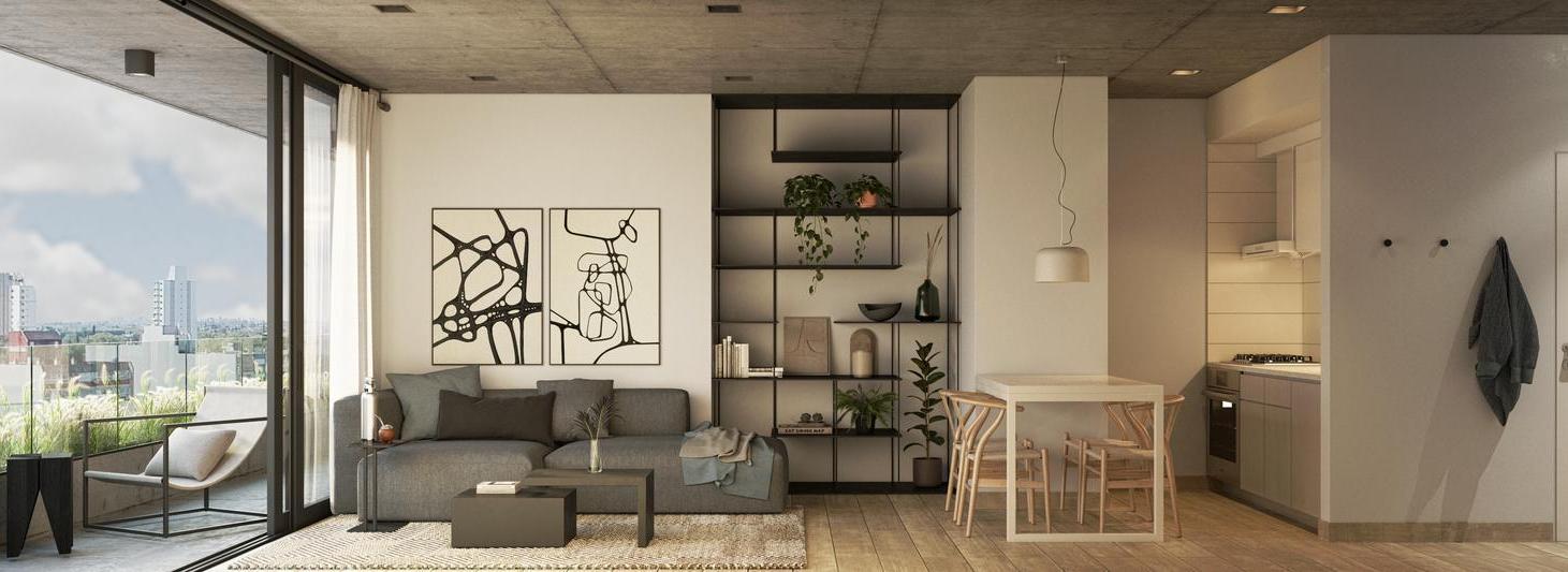 Foto de Departamento Monoambiente Disposición Frente Orientación Norte, imagen 1