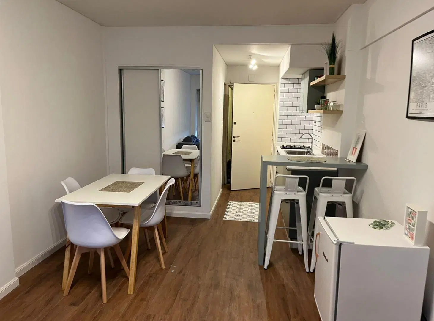 Monoambiente en alquiler temporario en Recoleta, Totalmente Equipado, Reciclado 5