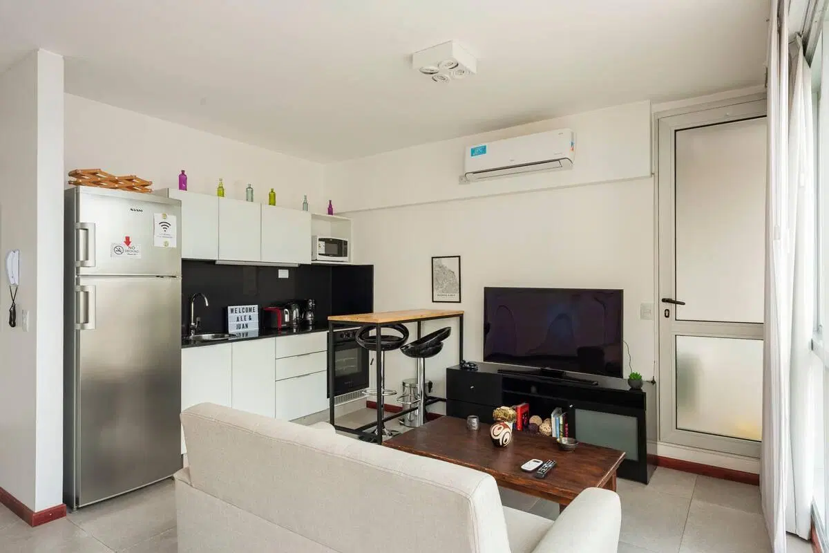Departamento de 33 m² cubiertos en alquiler amueblado en Belgrano C 3