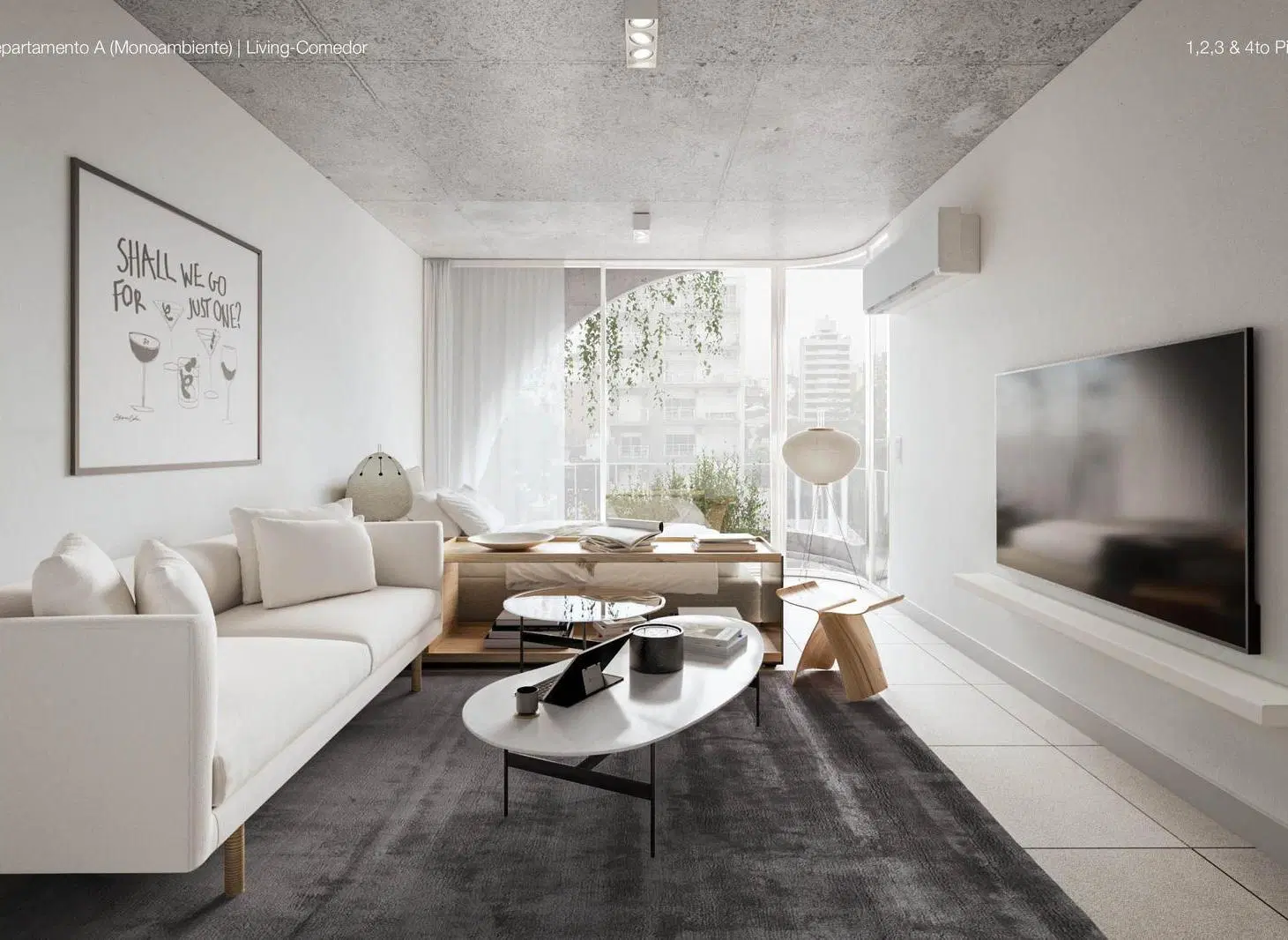 VENTA - Departamento monoambiente con amenities - Barrio Pichincha, Rosario. 3