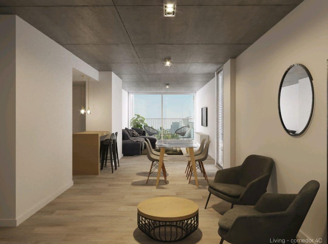 VENTA - Departamento de 1 dormitorio con balcón, amenities - Barrio Abasto, Rosario.