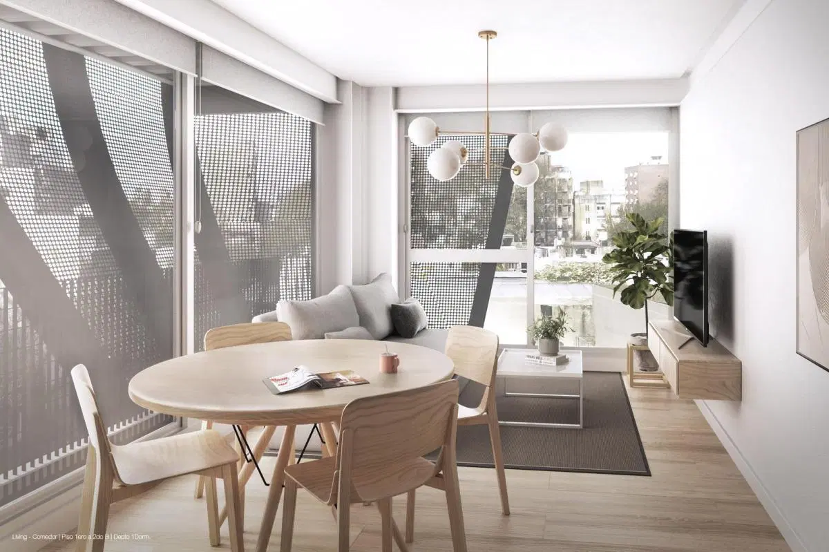 VENTA - Departamento de 1 dormitorio con balcón, con amenities - Barrio Lourdes, Rosario. 3