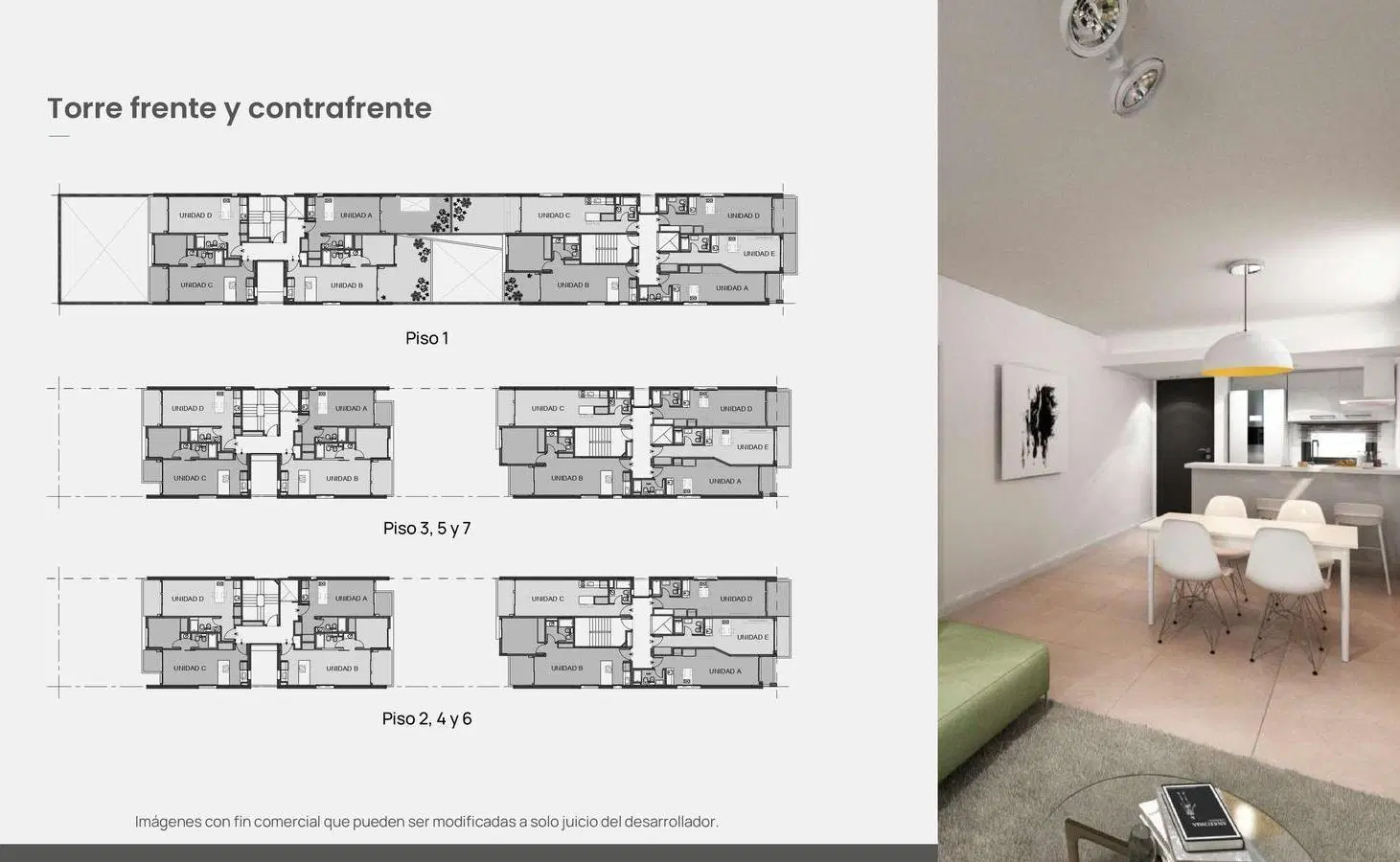 VENTA | FINANCIACIÓN - Monoambiente de 39 m² en construcción. Enero 2027 - Martin, Rosario. 4