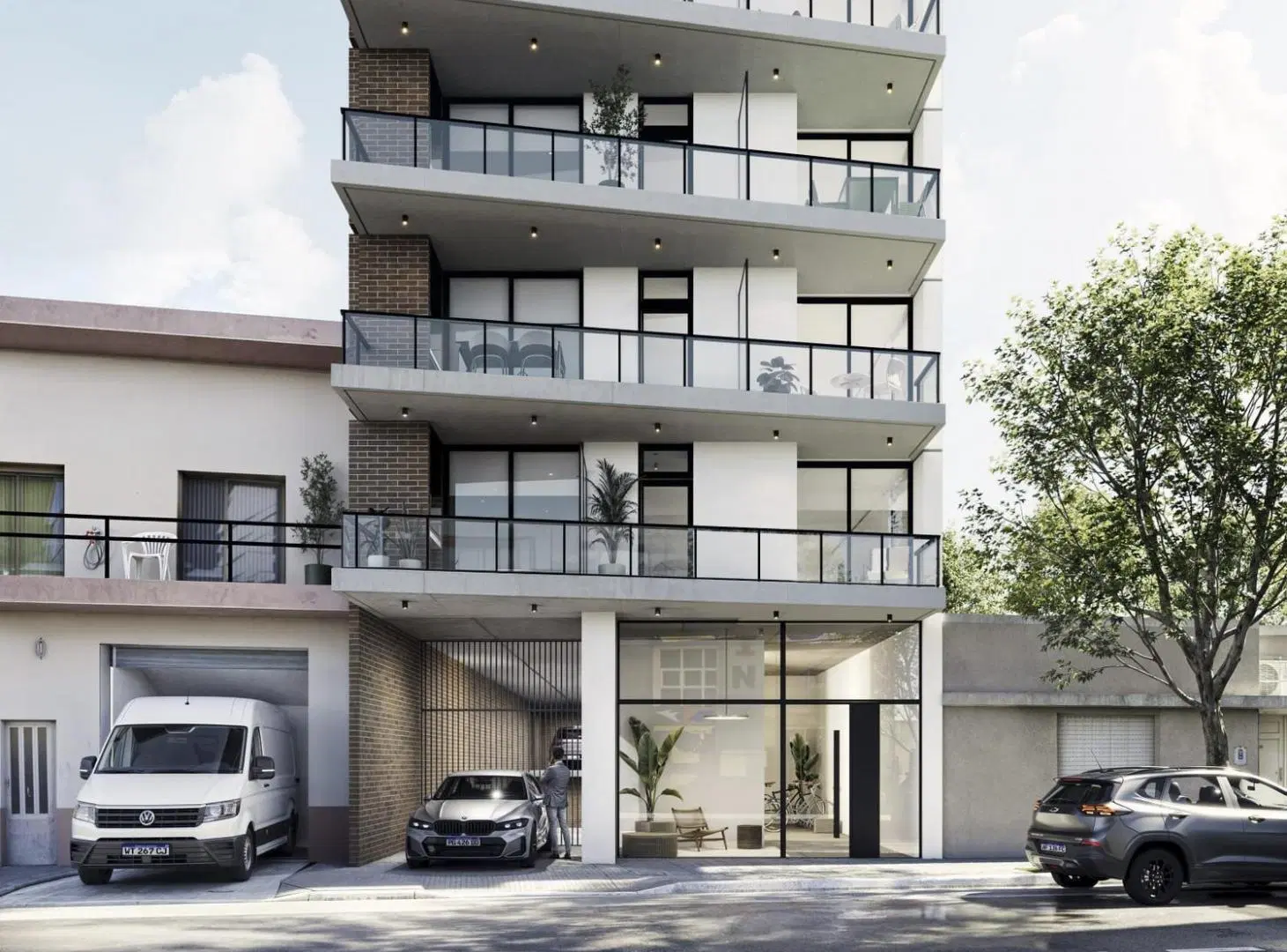 VENTA -  Departamento en construcción 2 dormitorios - General Lopez, San Lorenzo. 5