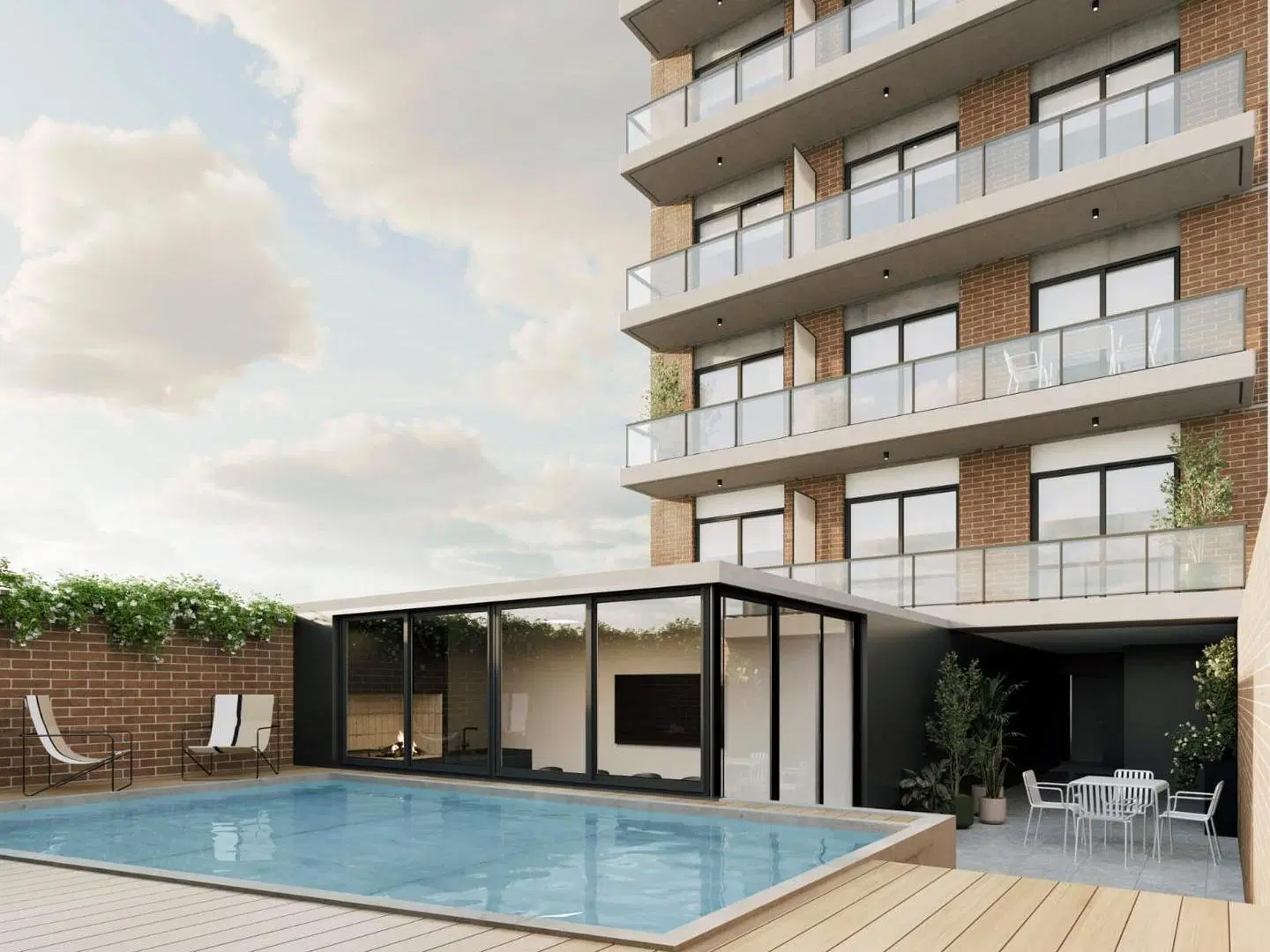 VENTA -  Departamento en construcción 2 dormitorios - General Lopez, San Lorenzo. 4