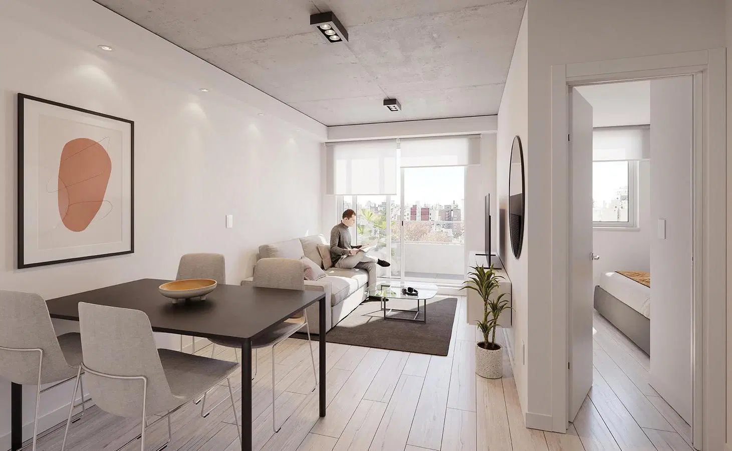 VENTA | FINANCIACIÓN - Departamento de 3 dormitorios con balcón- Calidad Edilizia - Abasto, Rosario. 5