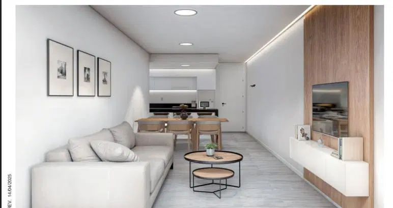 VENTA - Departamento 2 dormitorios en construcción. Centro, Rosario. 3