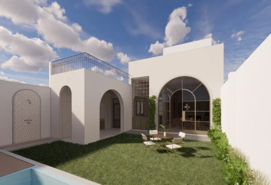 VENTA - Casa 3 dormitorios comodín, cochera, patio y piscina - Abasto, Rosario. 1