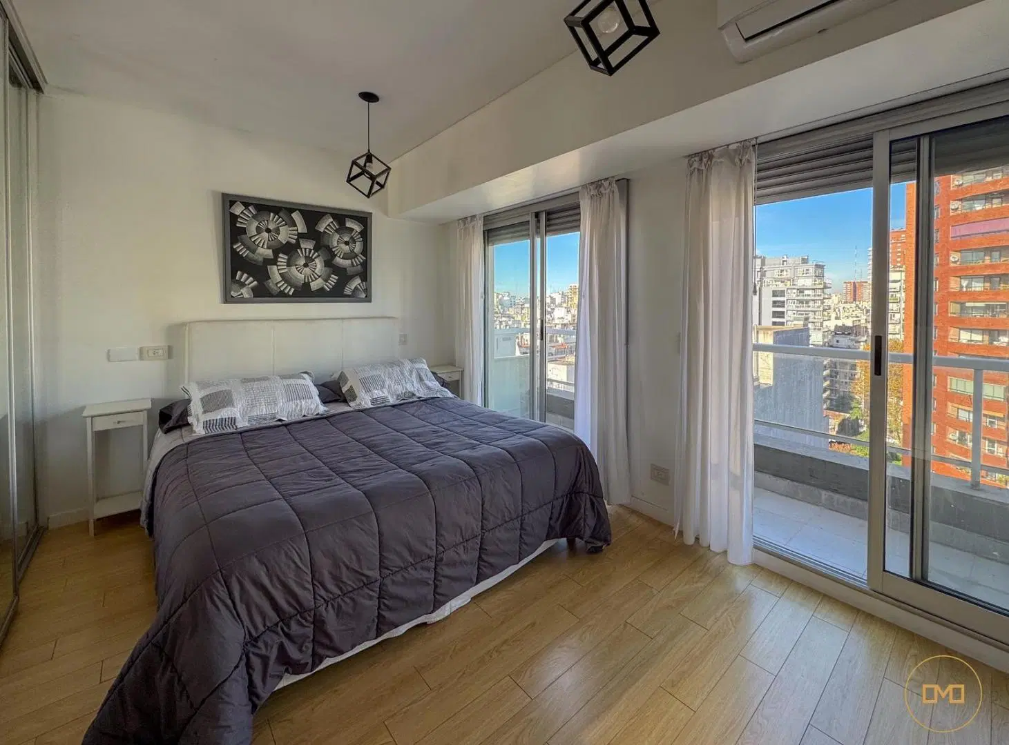 Duplex de categoria dos ambientes y estudio - gran patio y vista en piso alto en palermo 4