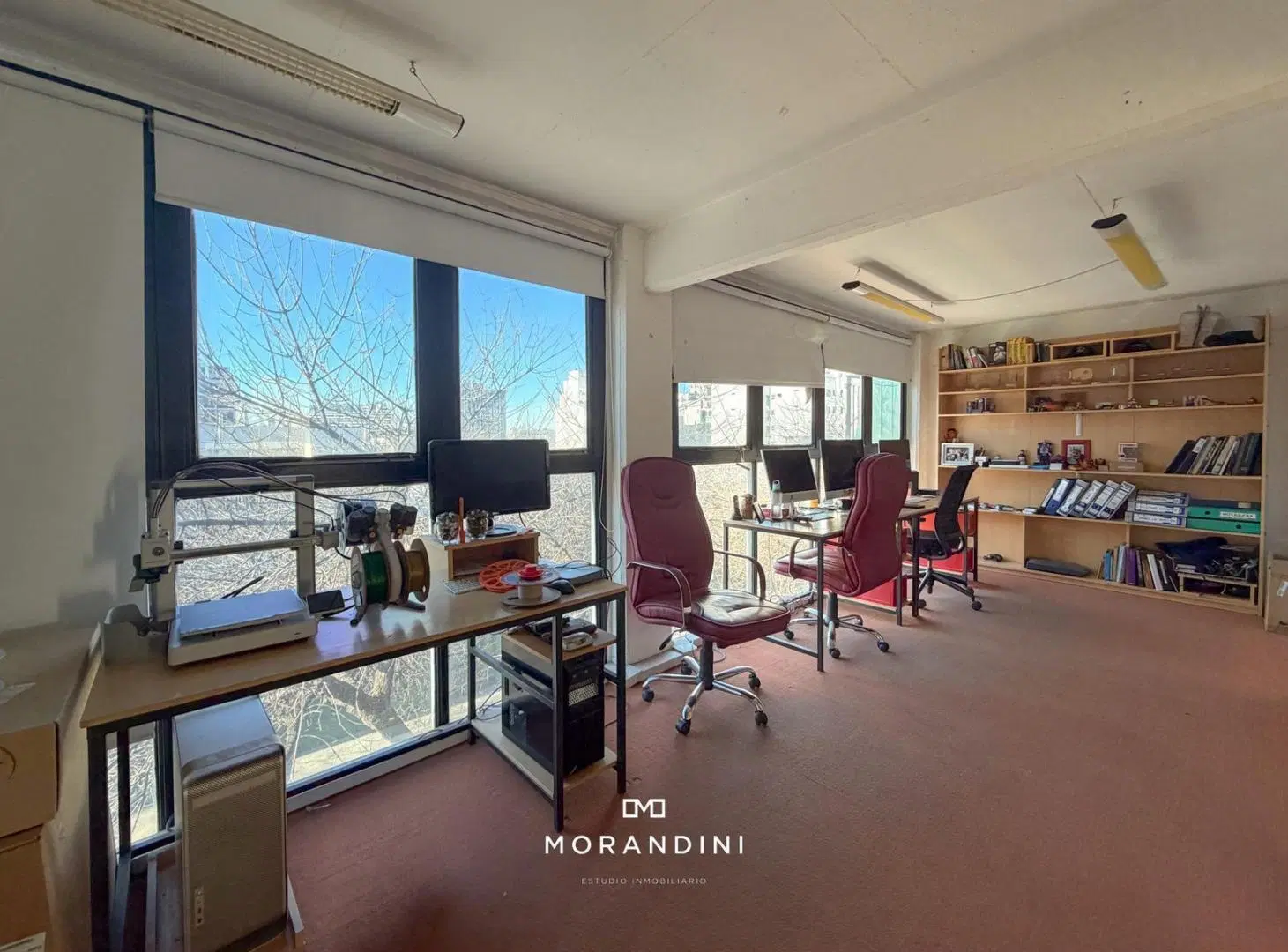 Oficina 90 m2 en Colegiales, 4 ambientes Luminosa 5