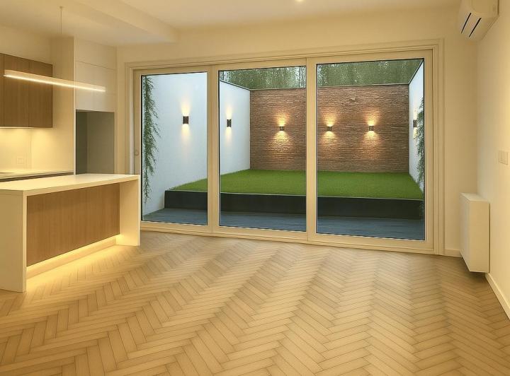 ALQUILER 2 AMBIENTES RECICLADO A NUEVO CON  JARDÍN  – RECOLETA 2