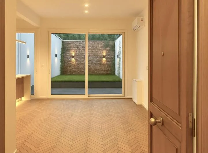 ALQUILER 2 AMBIENTES RECICLADO A NUEVO CON  JARDÍN  – RECOLETA 1