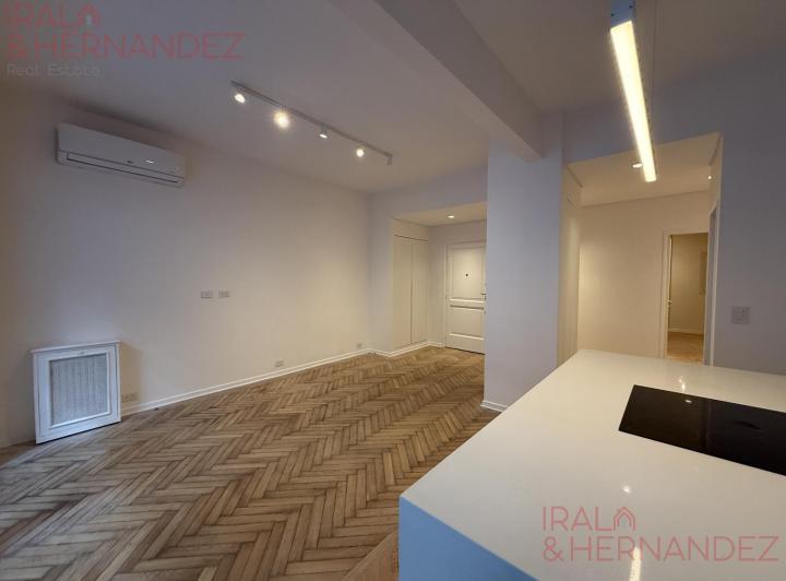ALQUILER 2 AMBIENTES RECICLADO A NUEVO CON  JARDÍN  – RECOLETA 5