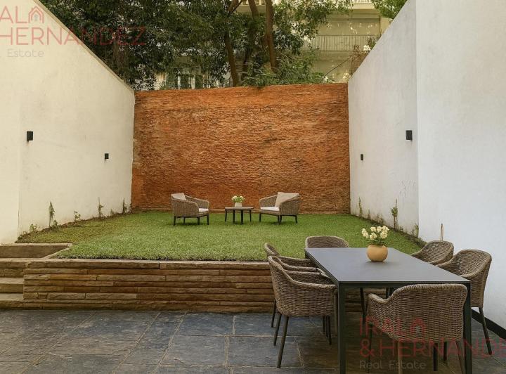 ALQUILER 2 AMBIENTES RECICLADO A NUEVO CON  JARDÍN  – RECOLETA 3