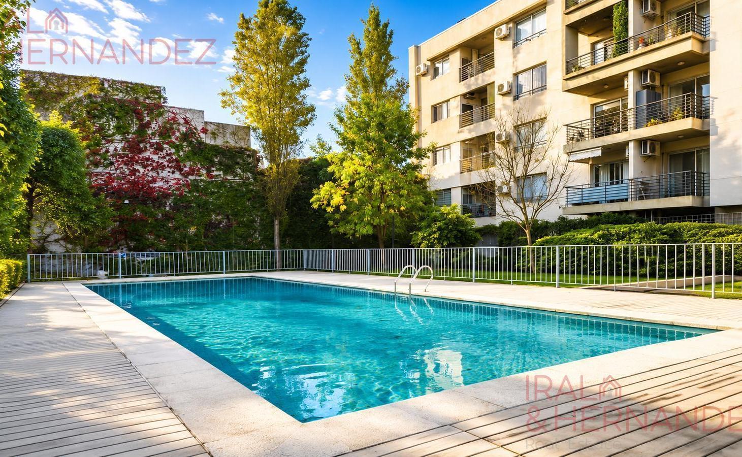 Venta amplio departamento monoambiente en Villa Urquiza con cochera