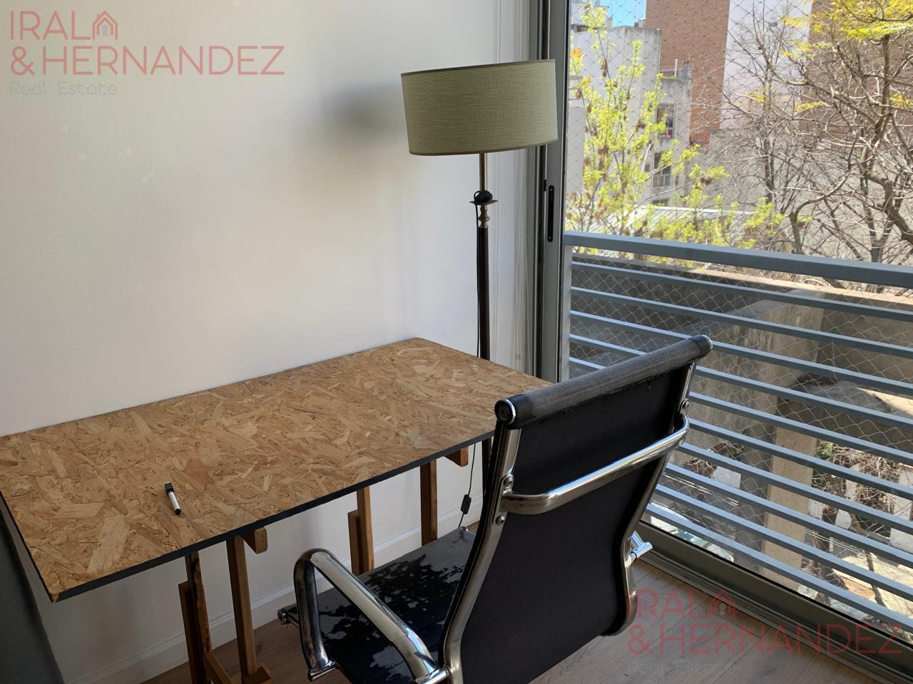 Foto de Alquiler 2 ambientes Nuñez amoblado con terraza propia y cochera, imagen 3