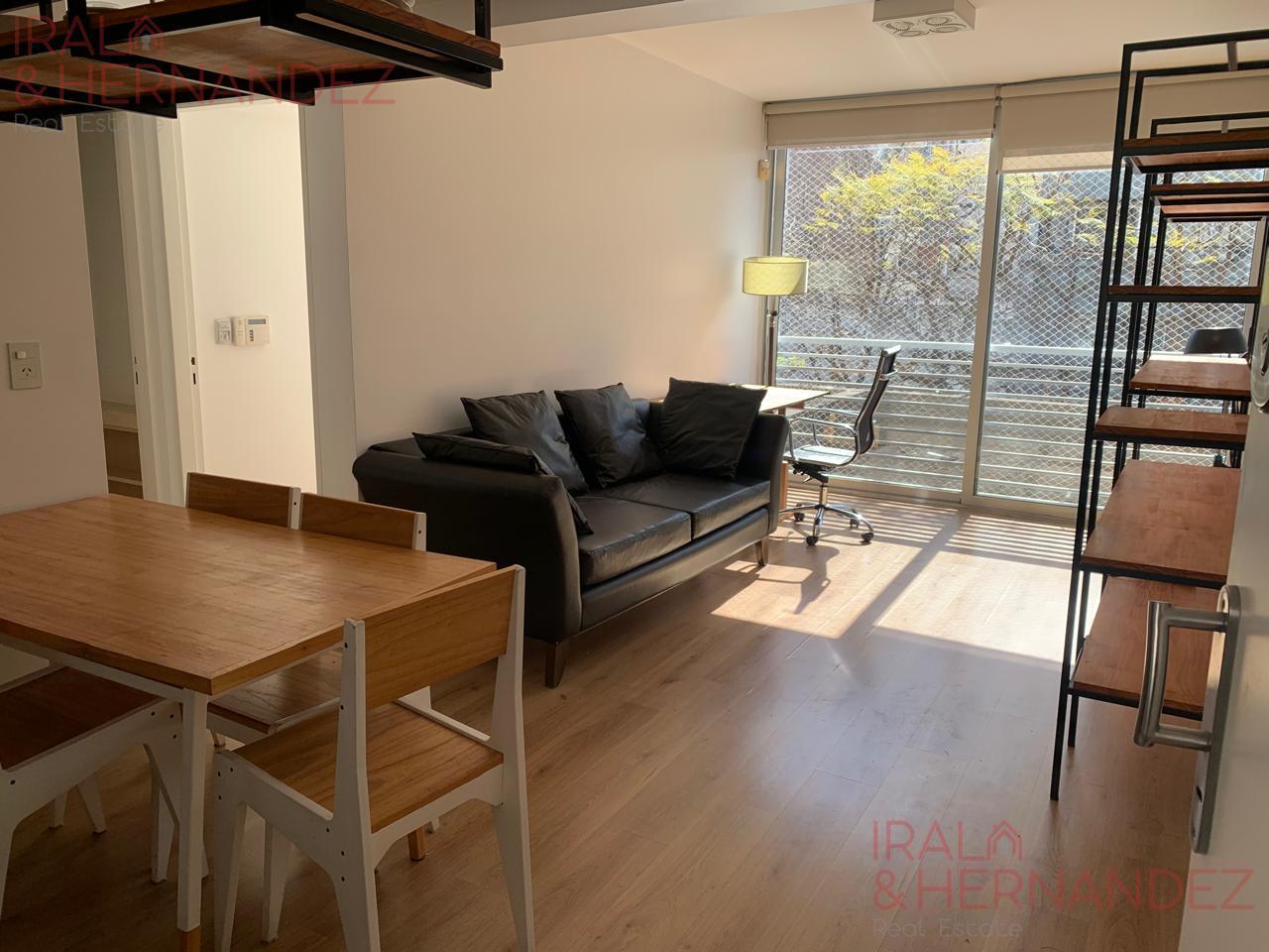 Foto de Alquiler 2 ambientes Nuñez amoblado con terraza propia y cochera, imagen 4