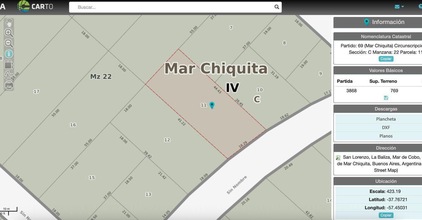 Foto de Terreno en La Baliza de 769 m2, imagen 2