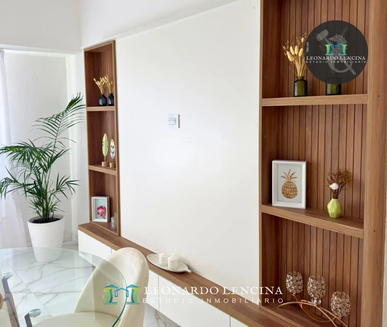 DEPARTAMENTO 3 AMBIENTES + ESCRITORIO - AL FRENTE - 3
