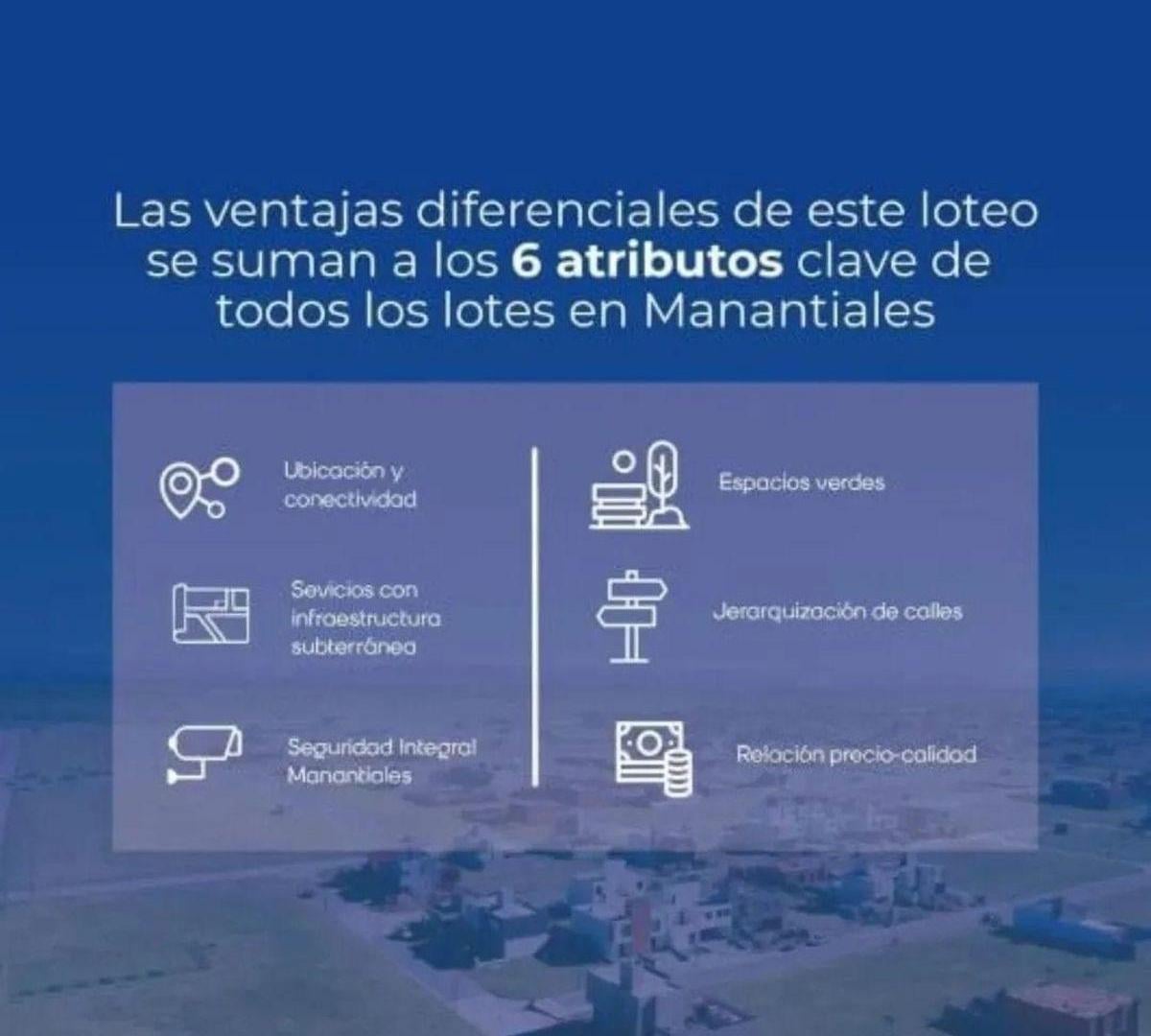 Foto de Lotes de 250 m² en Abras de Manantiales, imagen 3