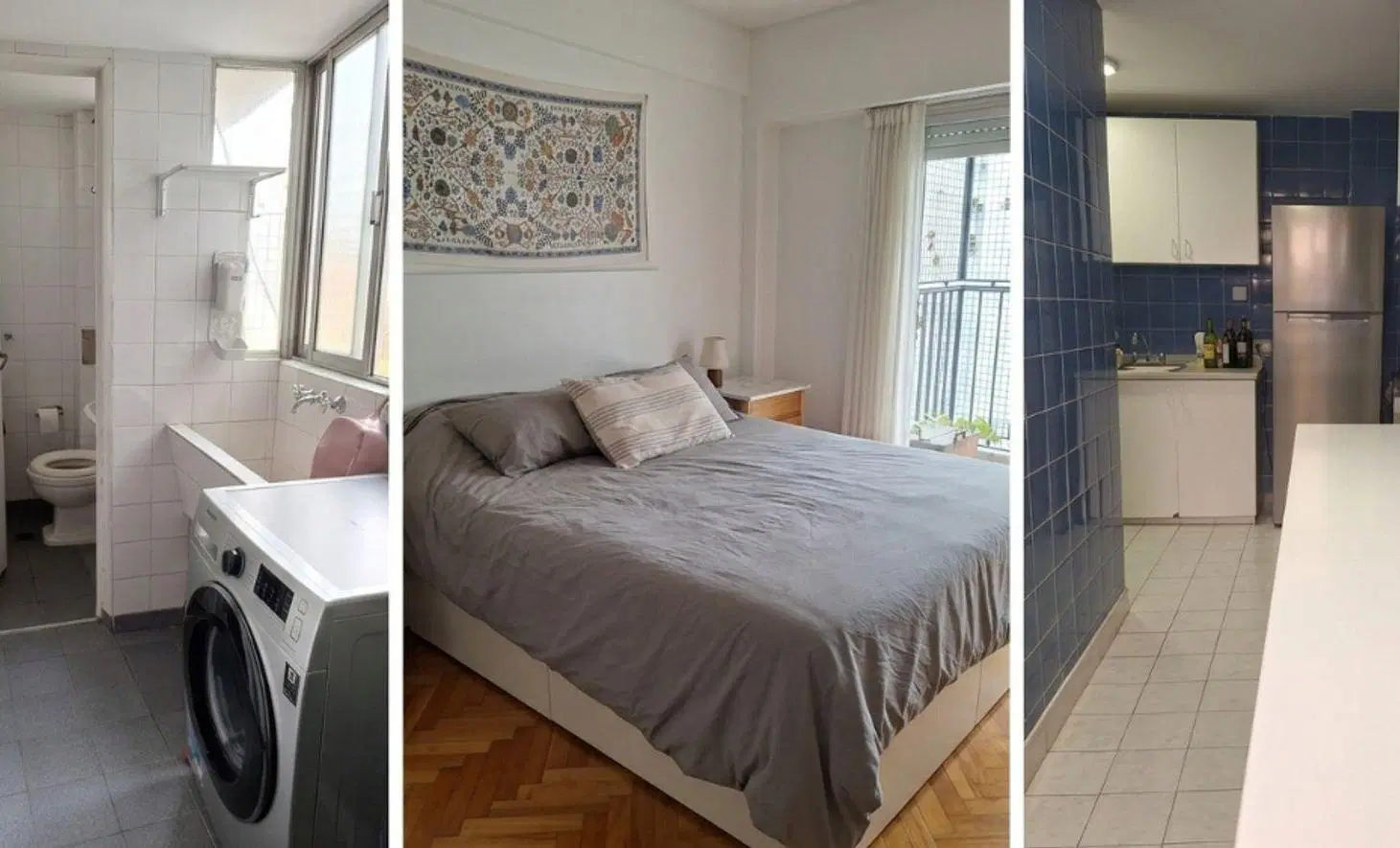 ALQUILER  3 AMBIENTES RECOLETA + DEP + COCH 3