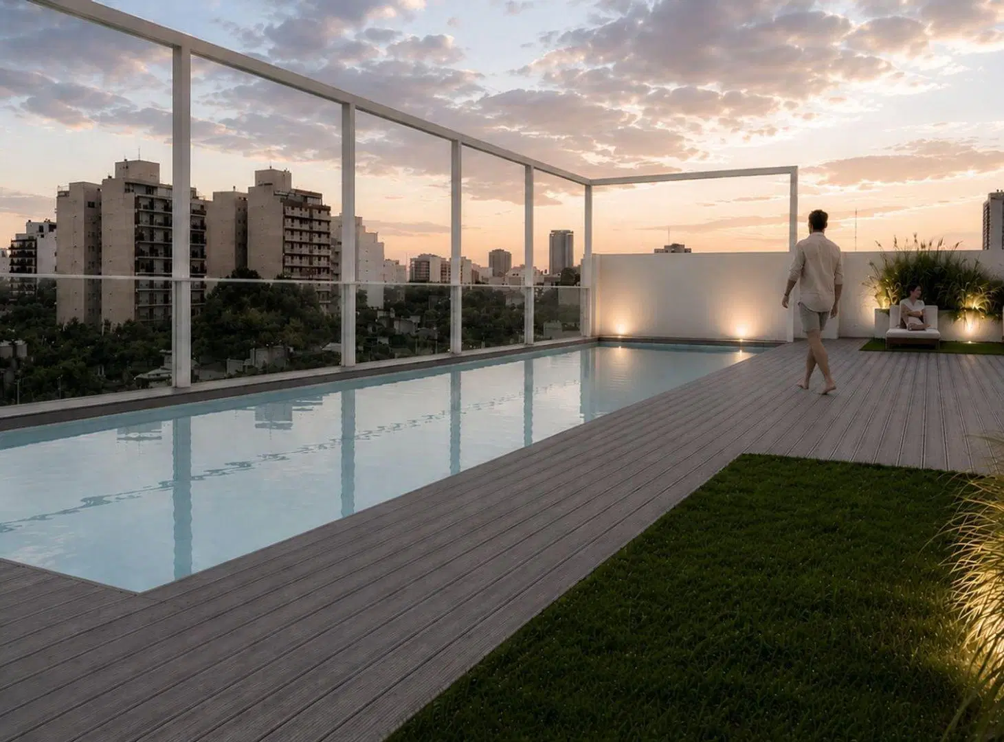 Venta semipiso 4 amb. con amenities en Chacarita 5
