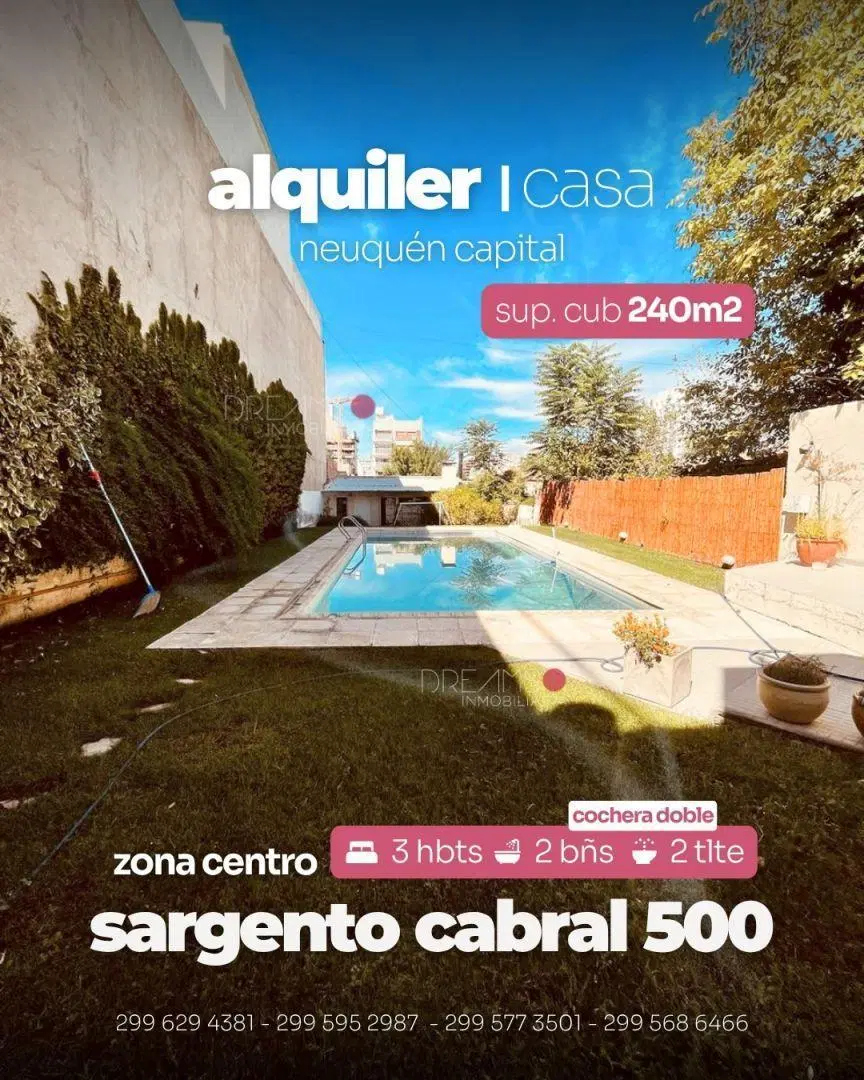 Casa 0 ambientes 3 dormitorios. | SARGENTO CABRAL al 500 1