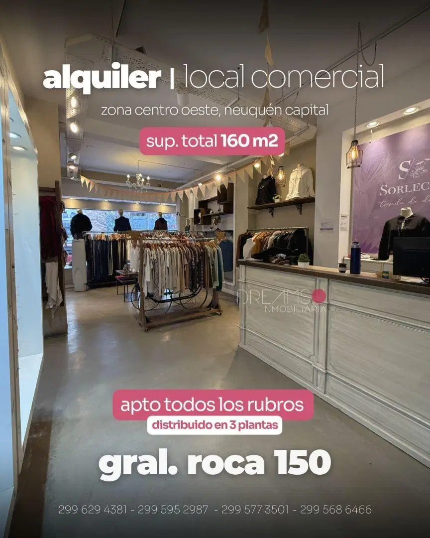 Local . | Julio Argentino Roca al 100 4