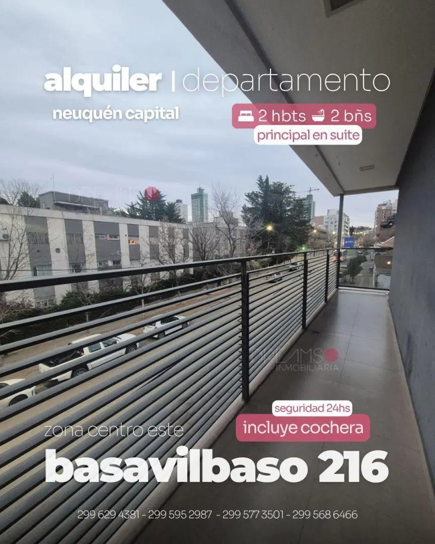 Departamento 0 ambientes 2 dormitorios. | Basavilbaso al 200 2