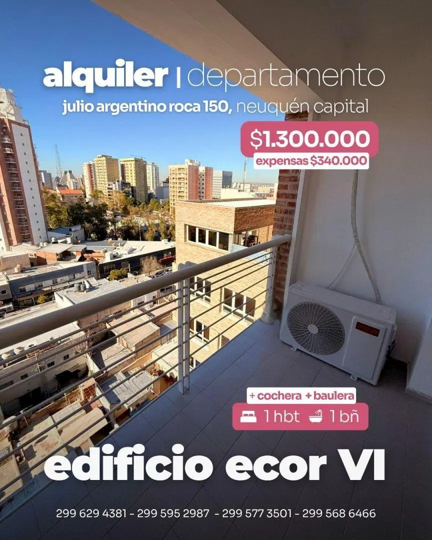 Departamento 0 ambientes 1 dormitorios. | Roca al 100 2