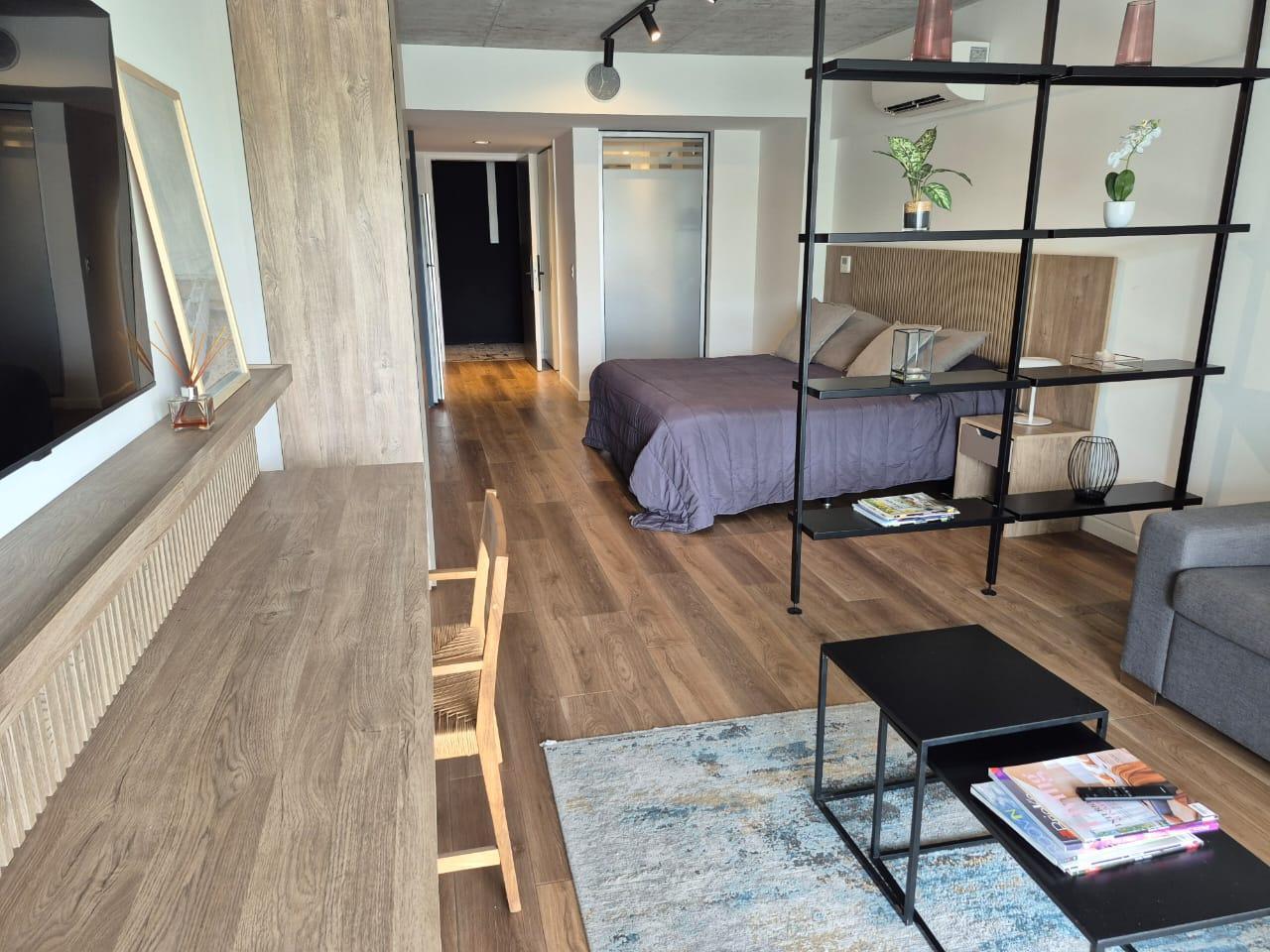 Monoambiente Premium en Alquiler Temporario – Distrito Quartier Retiro - Cuarto Piso