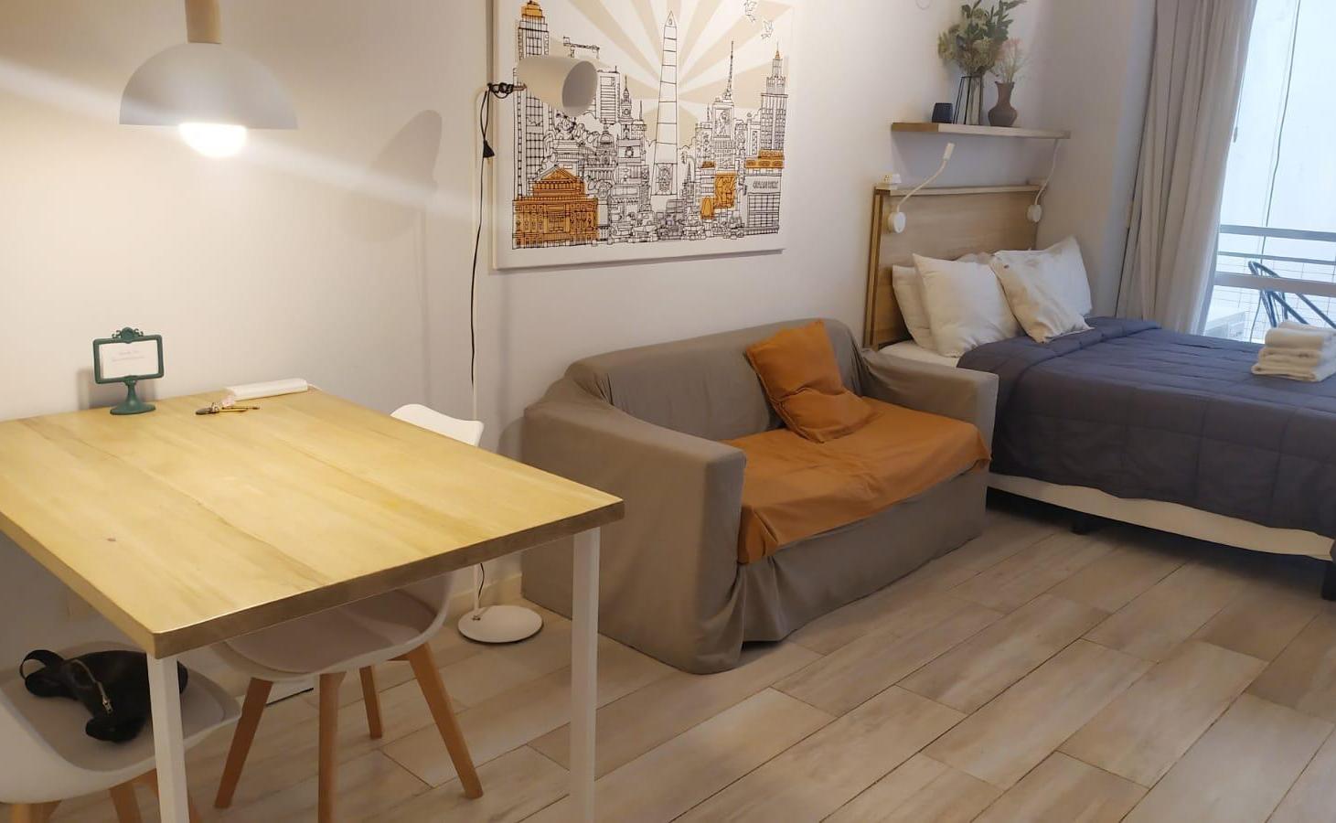 Foto de ALQUILER C/ MUEBLES /BALCON/PILETA /PALERMO /BOTANICO!!, imagen 2