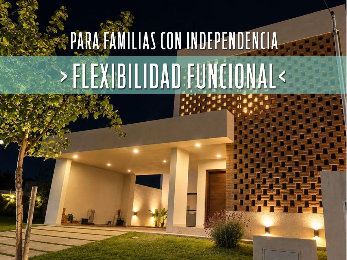 VIVIENDA CON FLEXIBILIDAD FUNCIONAL - Para familias con Independencia!