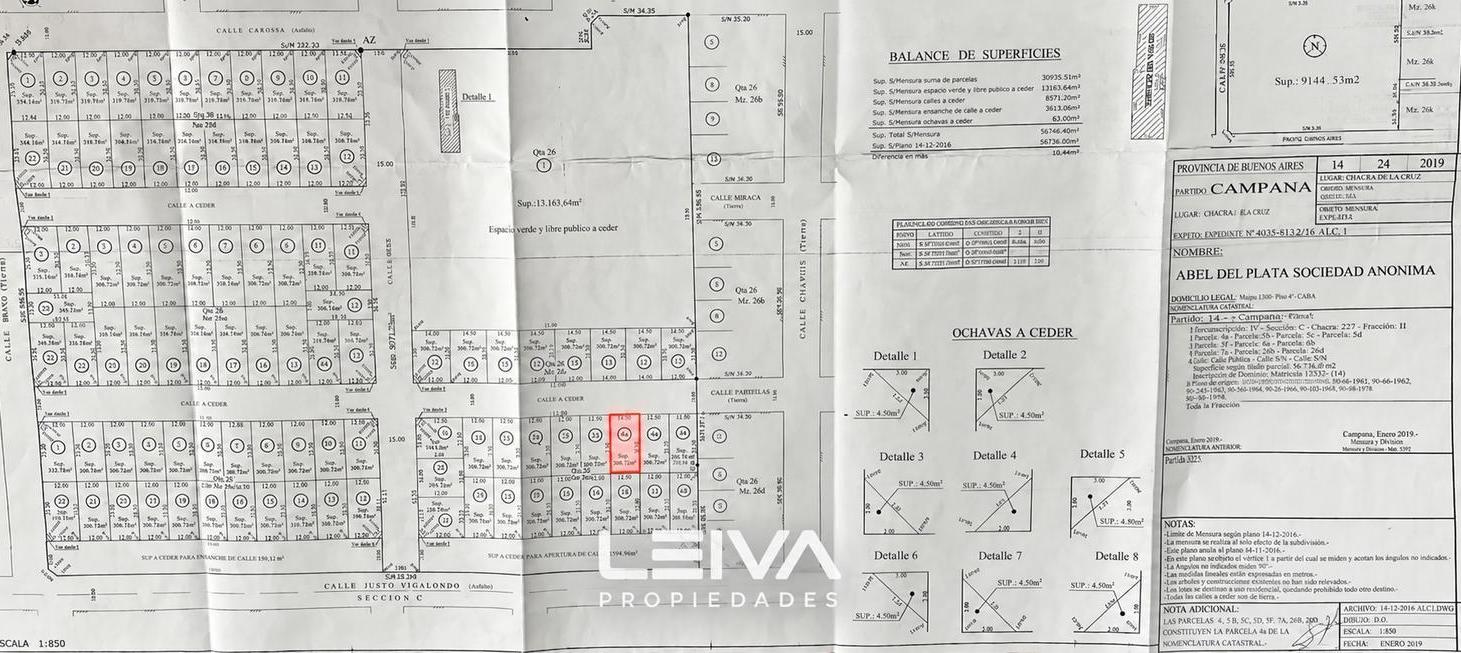 Foto de Lote 300 m2 Ariel del Plata II Campana - Escritura inmediata - Gran, imagen 2