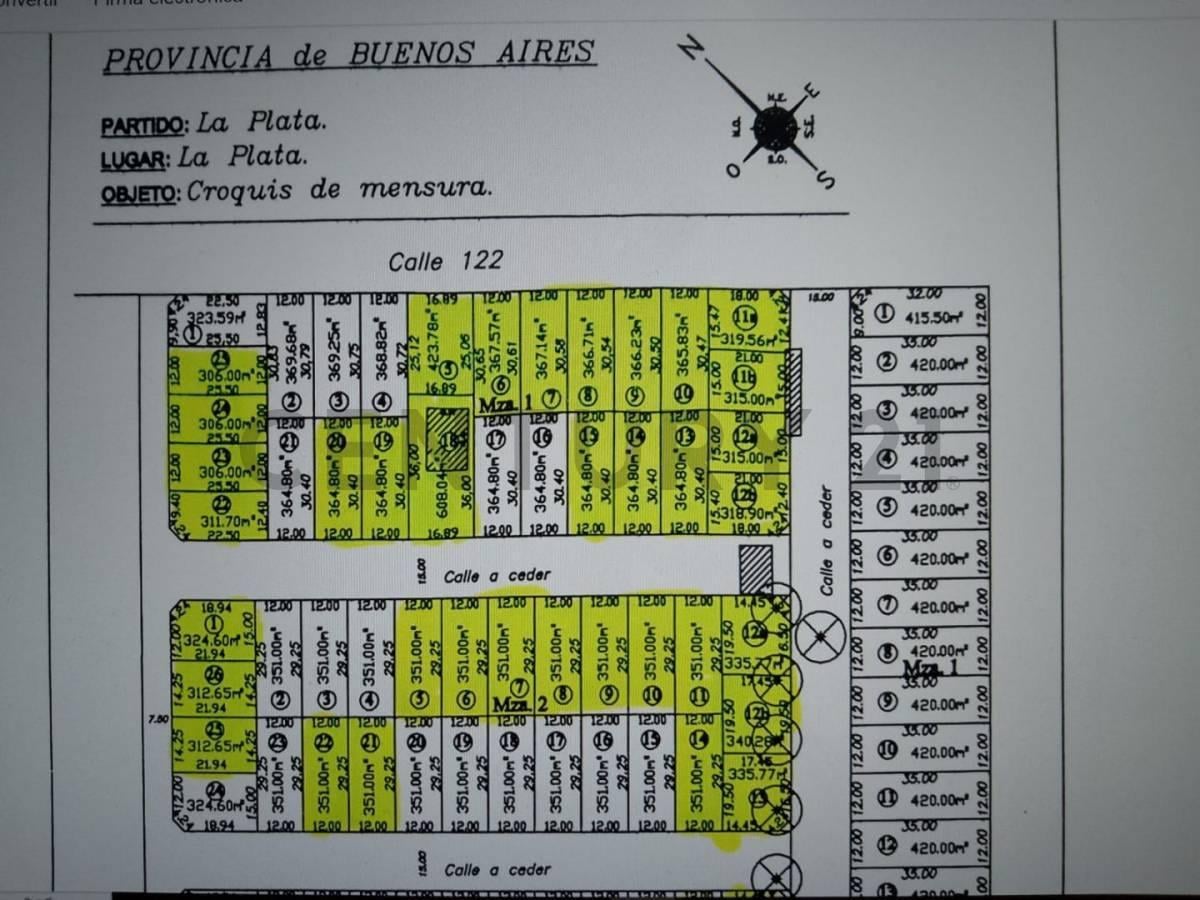Foto de Lote en barrio semi cerrado en calle 122 y 613, imagen 2