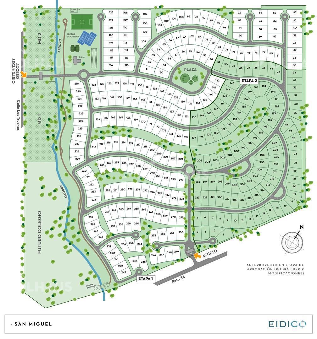 Foto de Terreno Lote en Venta en Barrio San Miguel, Pilar, G.B.A. Zona Norte, imagen 3