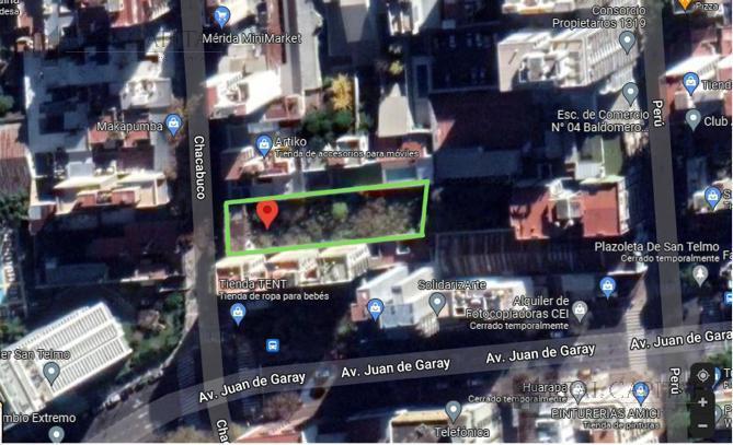 Terreno Planos Aprobados y Derechos Pagos - Vendibles 4.200 Cocheras - San Telmo 2