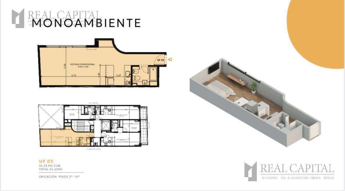 Venta Monoambiente en Aguilar Point — Inversión en Desarrollo | Belgrano