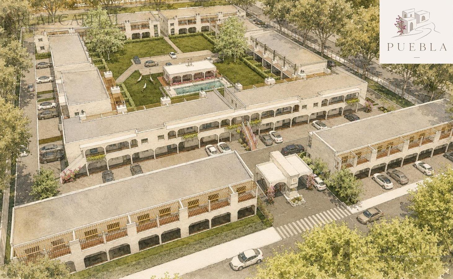 Foto de Monoambiente con galería, parrilla y jardín privado. Una propuesta, imagen 2