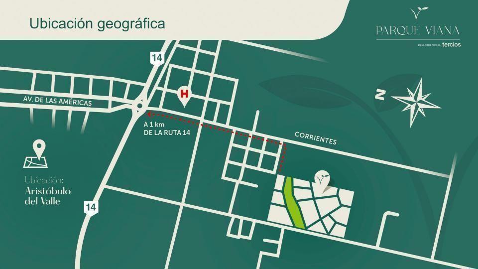 Foto de Terreno - Aristobulo Del Valle - Barrio Parque Viana - LOTE 1 MZN C, imagen 3
