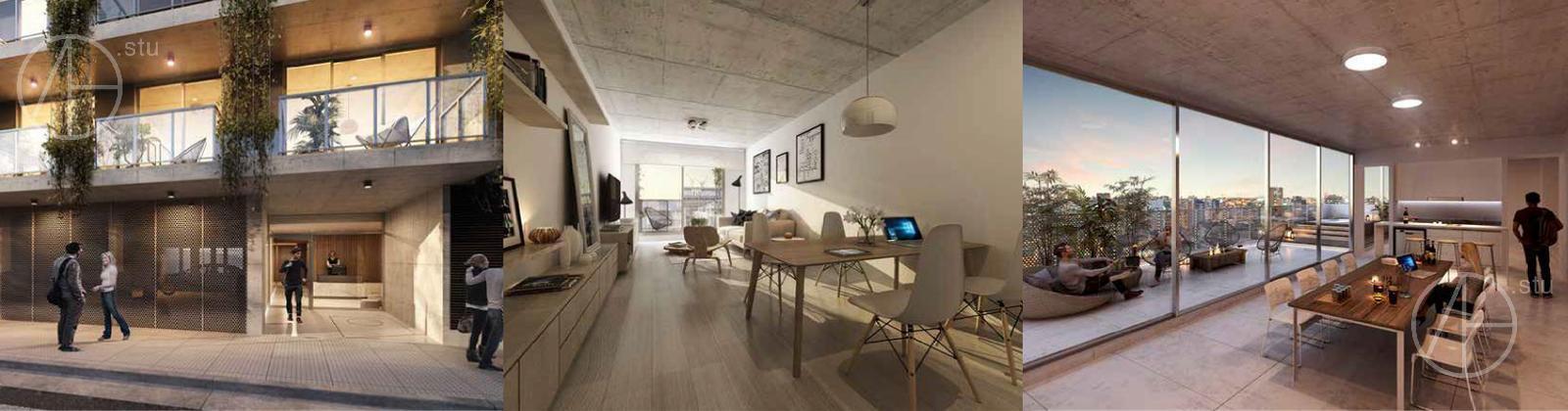 Departamento monoambiente en venta en Palermo