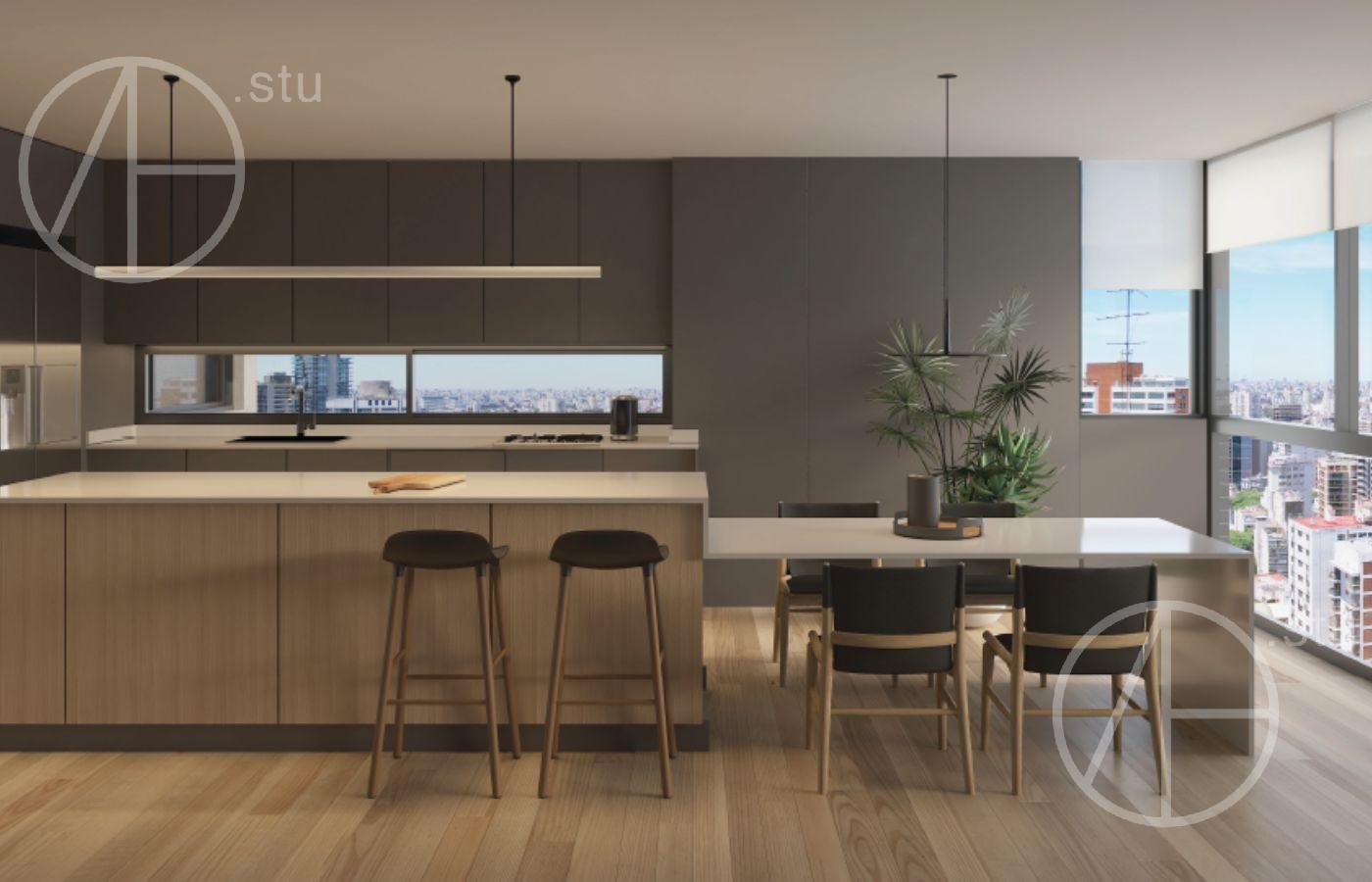 Departamento en venta de pozo 3 ambientes en Belgrano