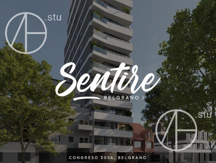 Departamento en venta 3 ambientes en Belgrano a estrenar