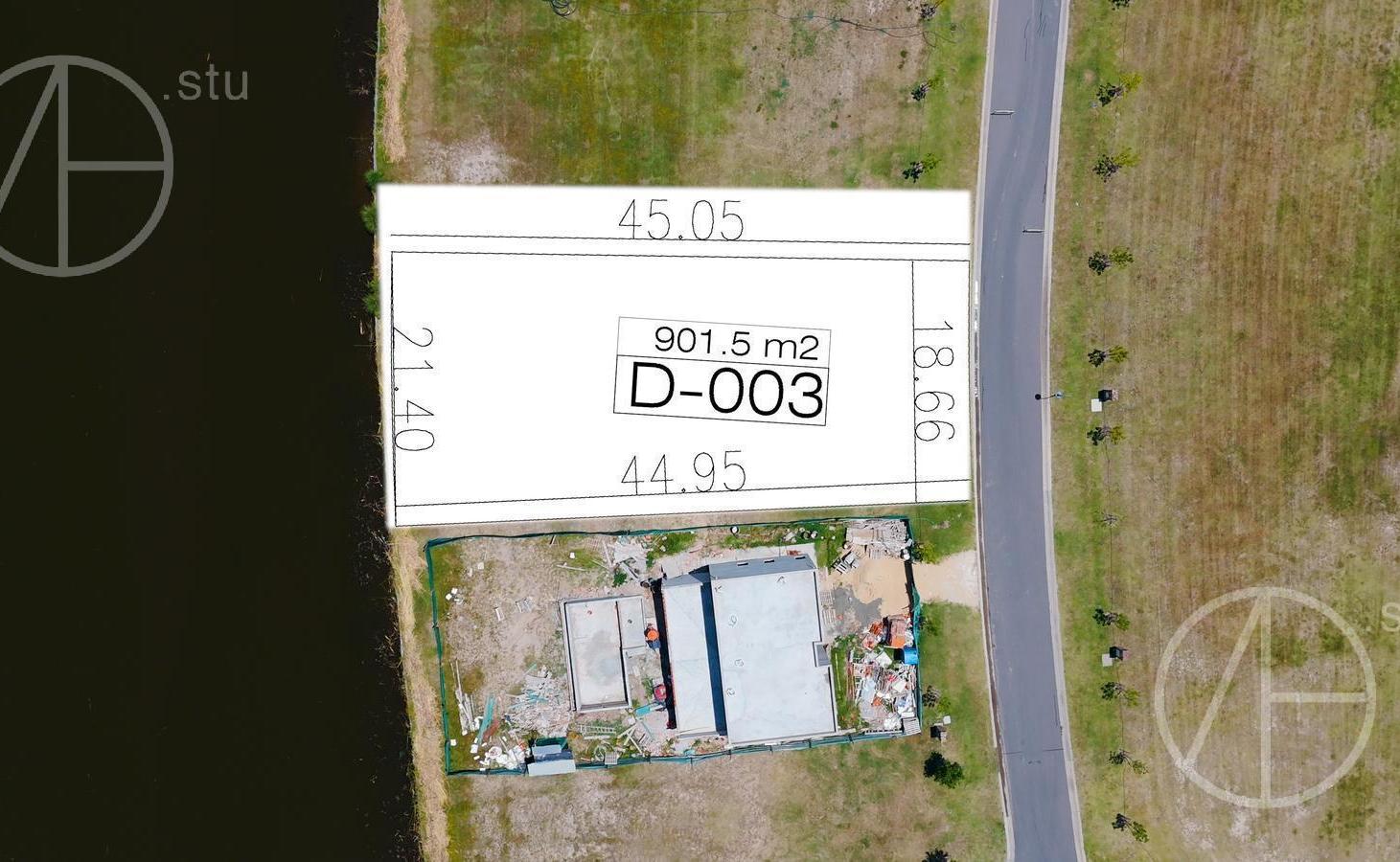 Terreno en venta con salida al río en El Naudir Escobar
