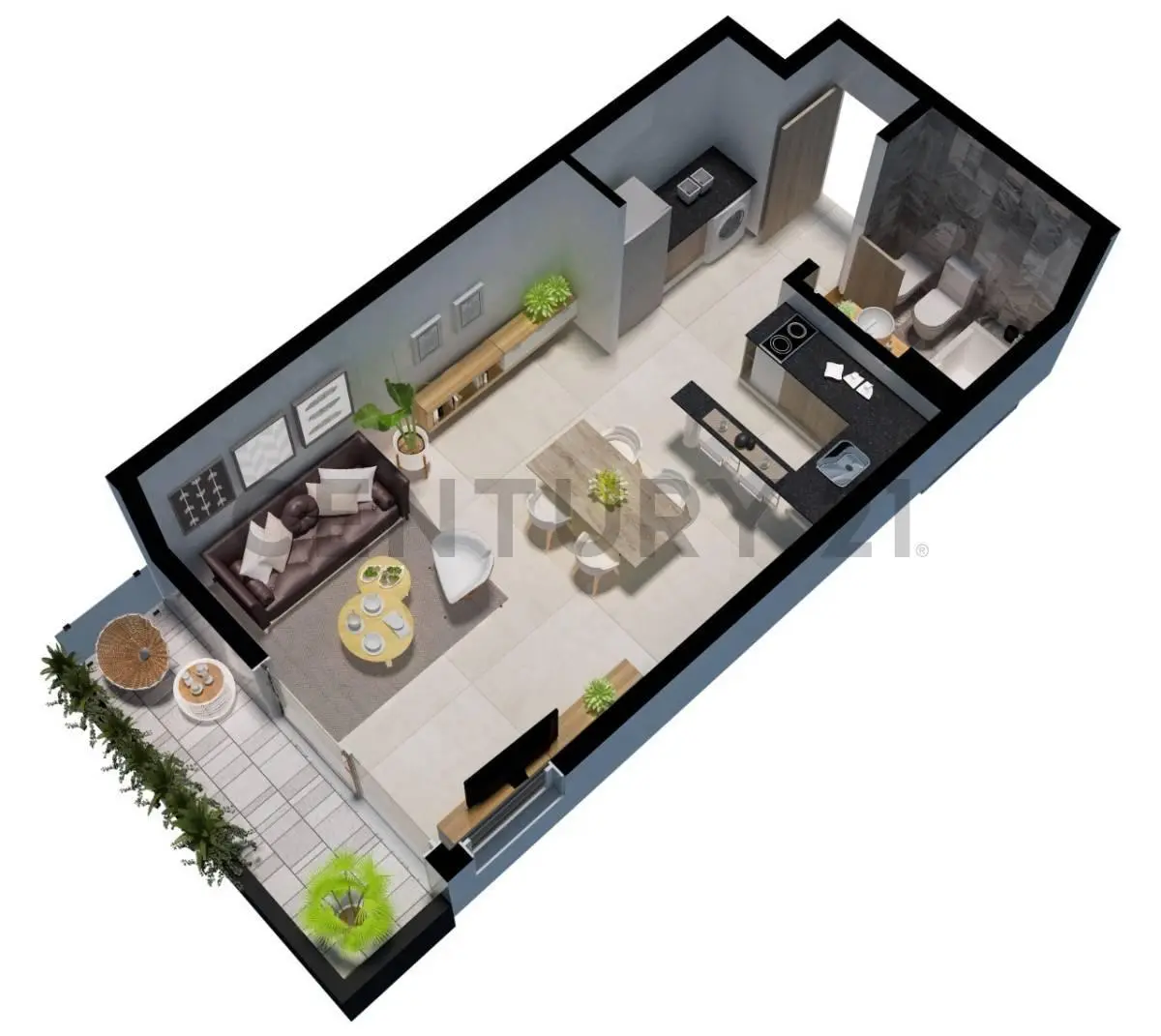 Venta Departamento 2 AMBIENTES con cochera opcional en Lanús 2