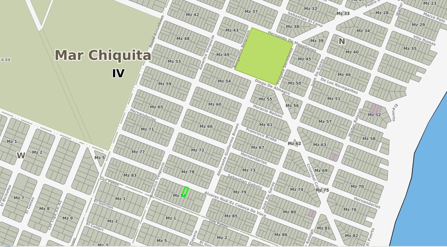 Foto de LOTE EN VENTA 300 M2,CABEZA DE VACA E/ VESPUCIO Y ALTE BROWN, SANTA, imagen 4