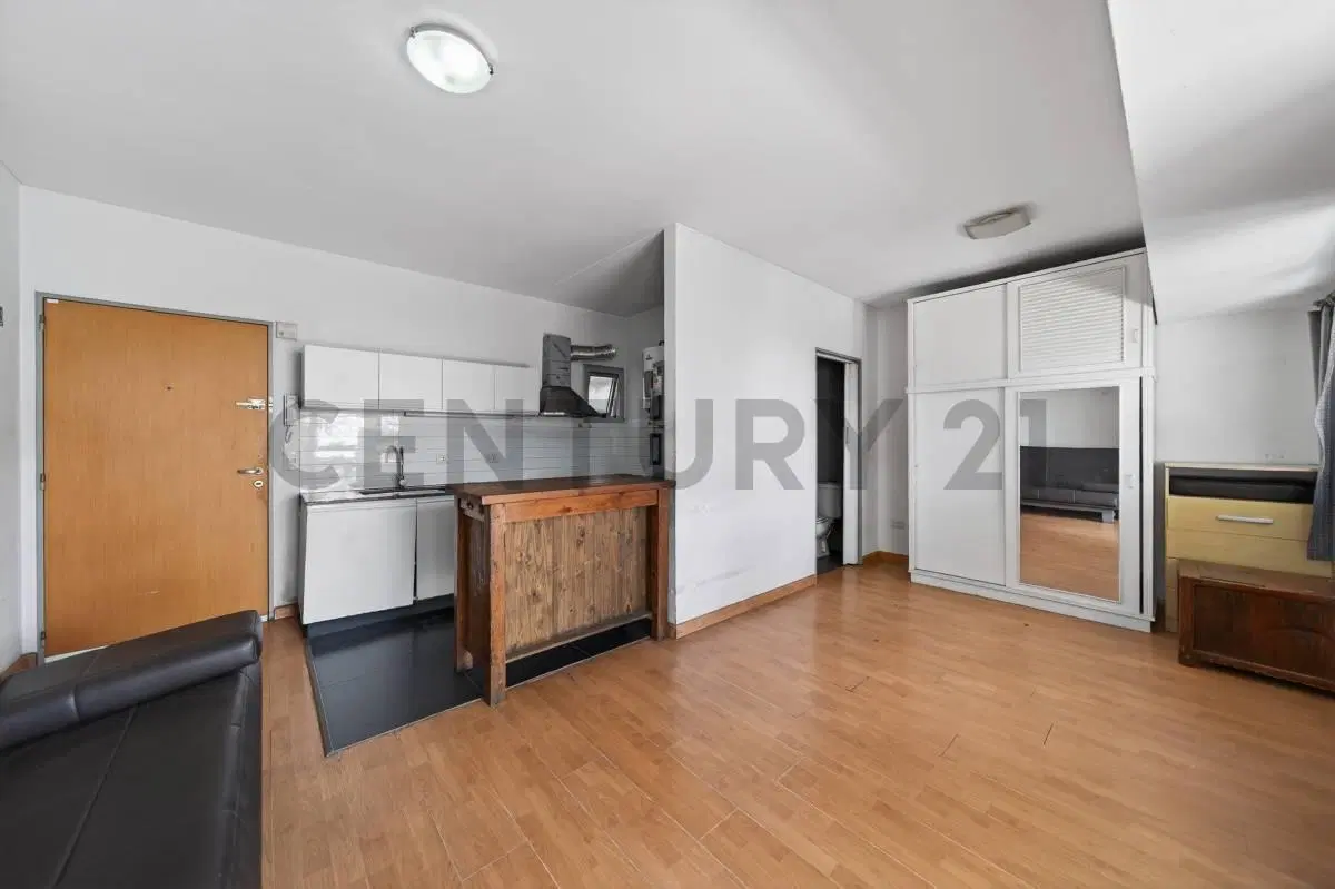Venta Monoambiente c Terraza Propia y Gran Balcón Al Frente Parque Chas 2